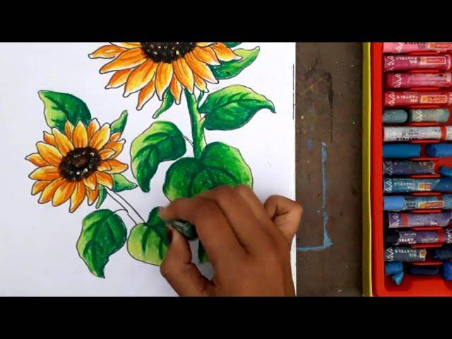 Drawings Of Sunflowers And Butterflies