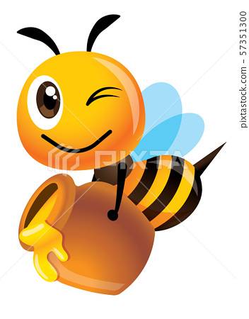 Honey Bee Drawing Outline
